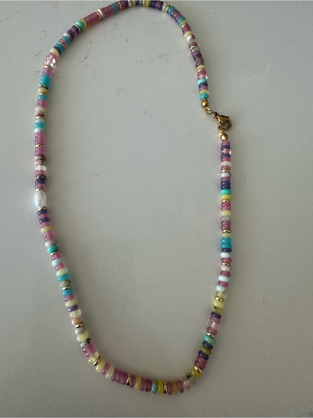 Elegant Multicolor Beaded Necklace